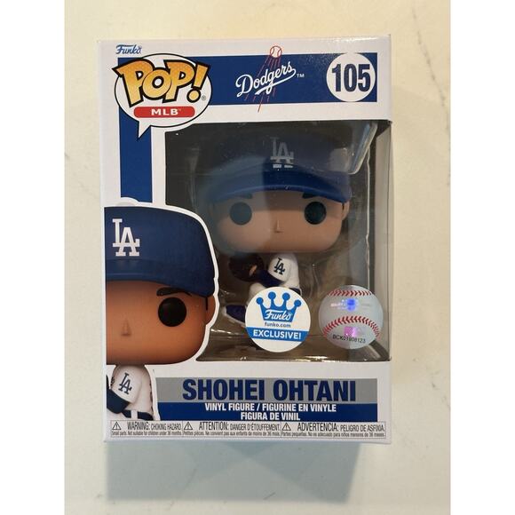 Funko Pop! MLB Shohei Ohtani #105 Funko Exclusive Dodgers pitching #2 - Picture 1 of 7